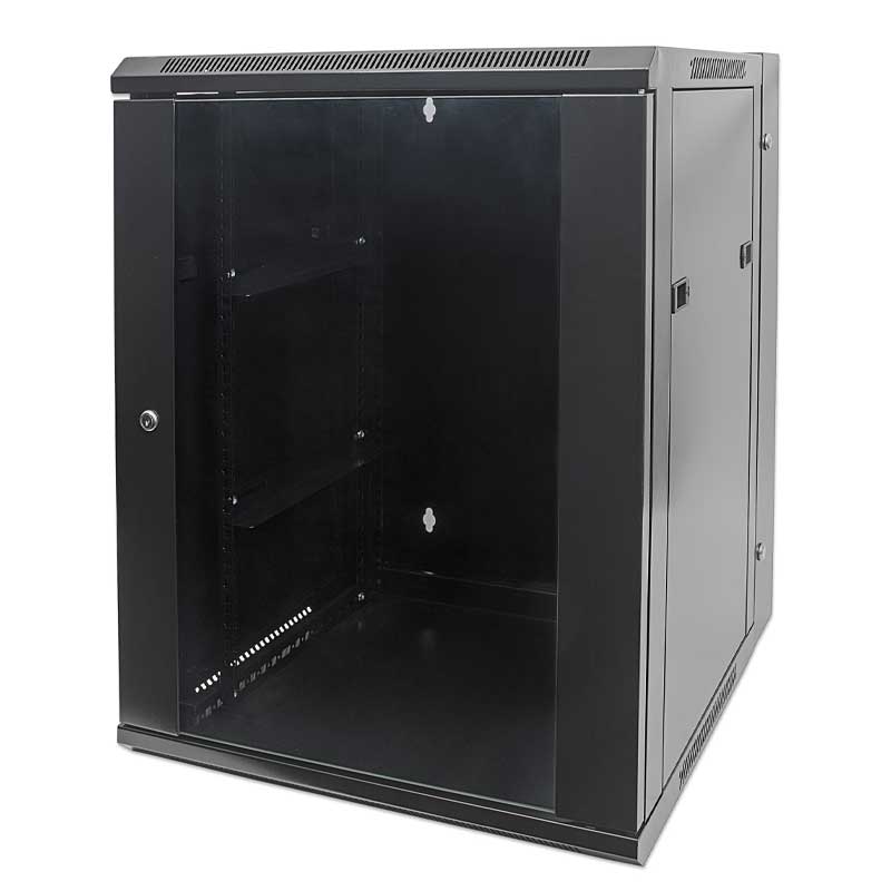 Intellinet 19 in. Double Section Wallmount Cabinet - 711845