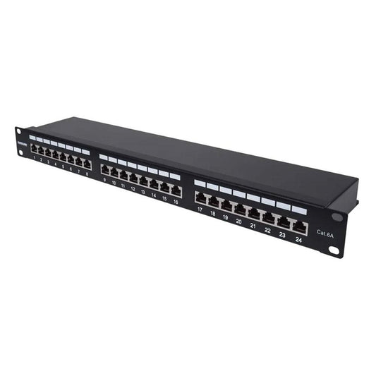 Intellinet Cat6a Shielded Patch Panel - 720861