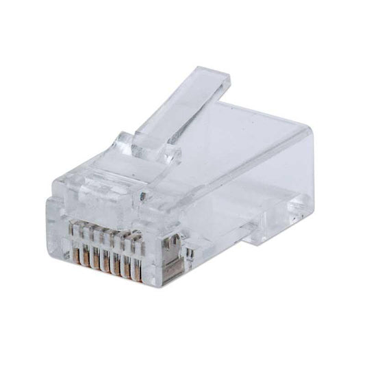 Intellinet IMP-C6-FT100 100-Pack FastCrimp Cat6 RJ45 Modular Plugs - 791090
