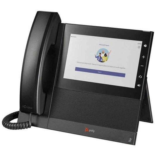 HP Poly CCX 600 Business Media Phone for Microsoft Teams and PoE-enabled - 82Z84AA