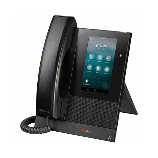 HP Poly CCX 400 Business Media Phone with Open SIP and PoE-enabled GSA/TAA - 849A3AA#ABA