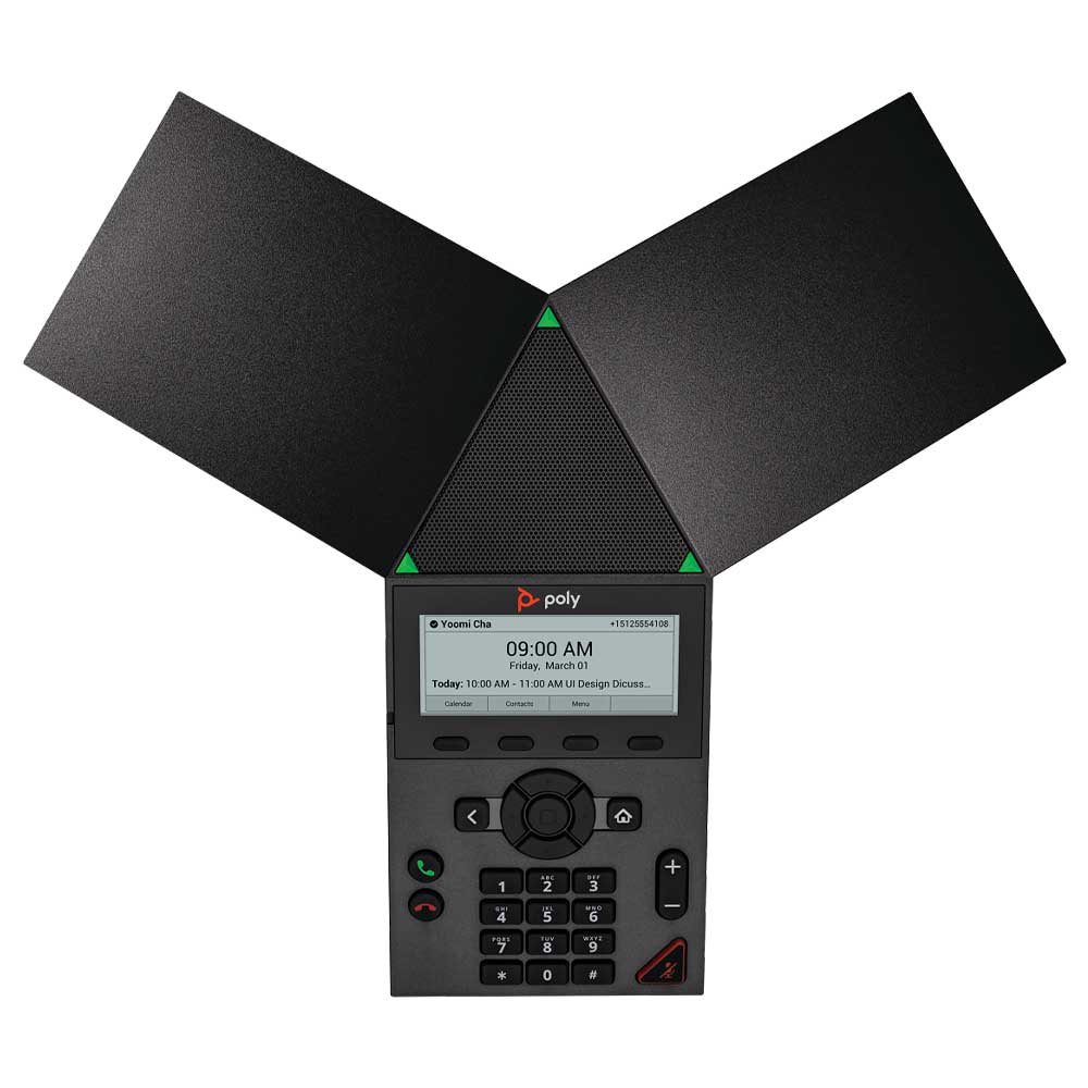 HP Poly Trio 8300 IP Conference Phone and PoE-enabled No Radio GSA/TAA - 84C20AA#ABA