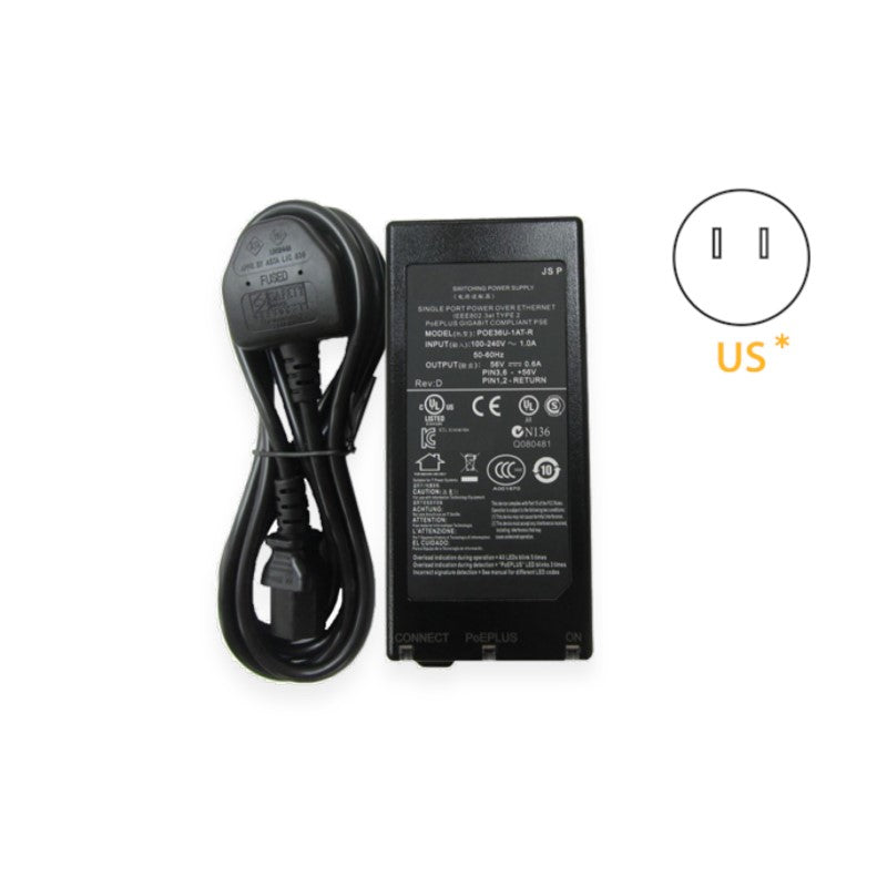 Peplink 802.3af/at PoE Injector (Plastic) (US) - ACW-107-US