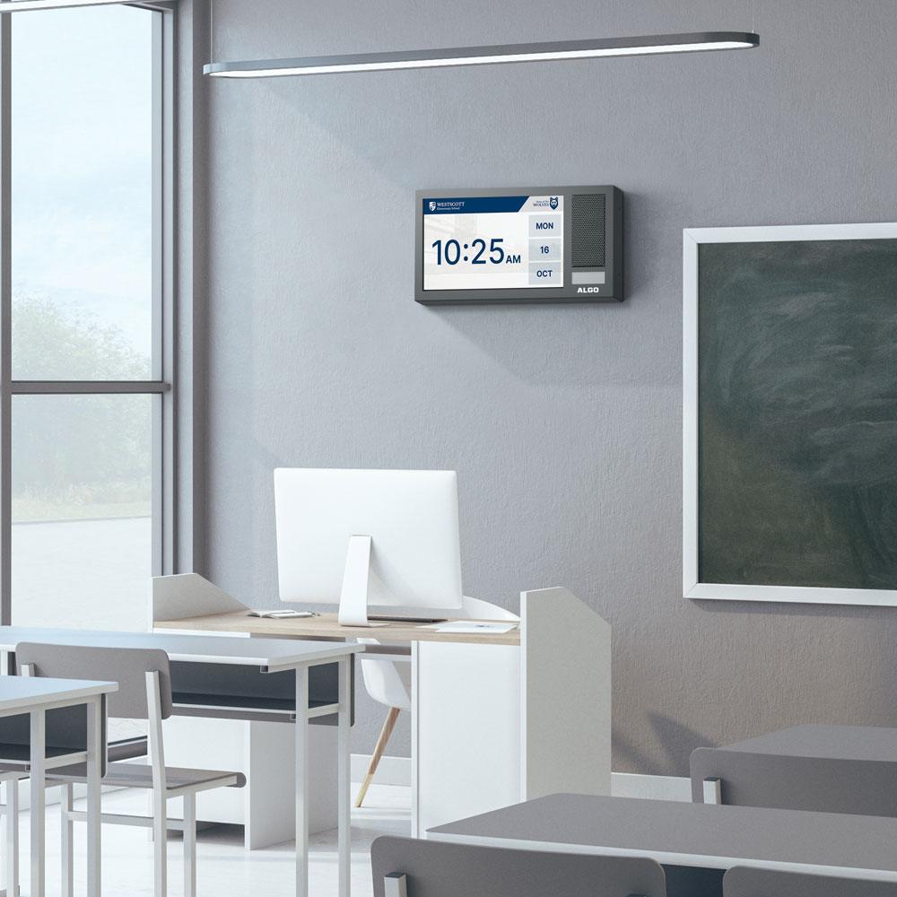 Algo 8410 IP Digital Display with Speaker - Single Sided