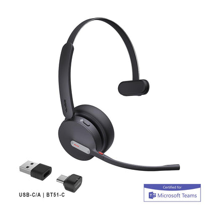 Yealink BH70 Mono with Stand Teams USB-C/A - 1208702