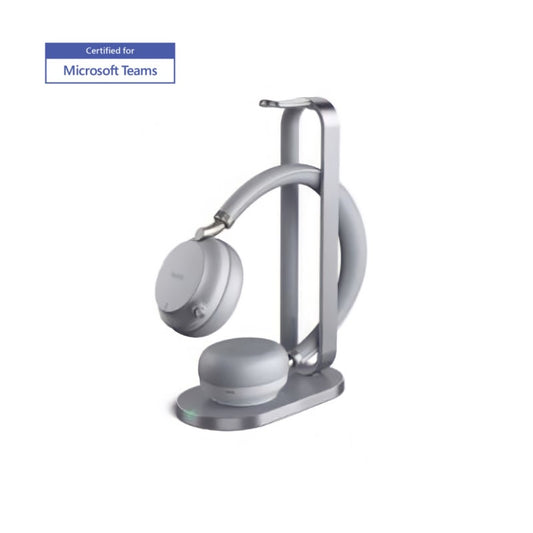 Yealink BH72 with Charging Stand Teams Light Gray USB-A - 1208611