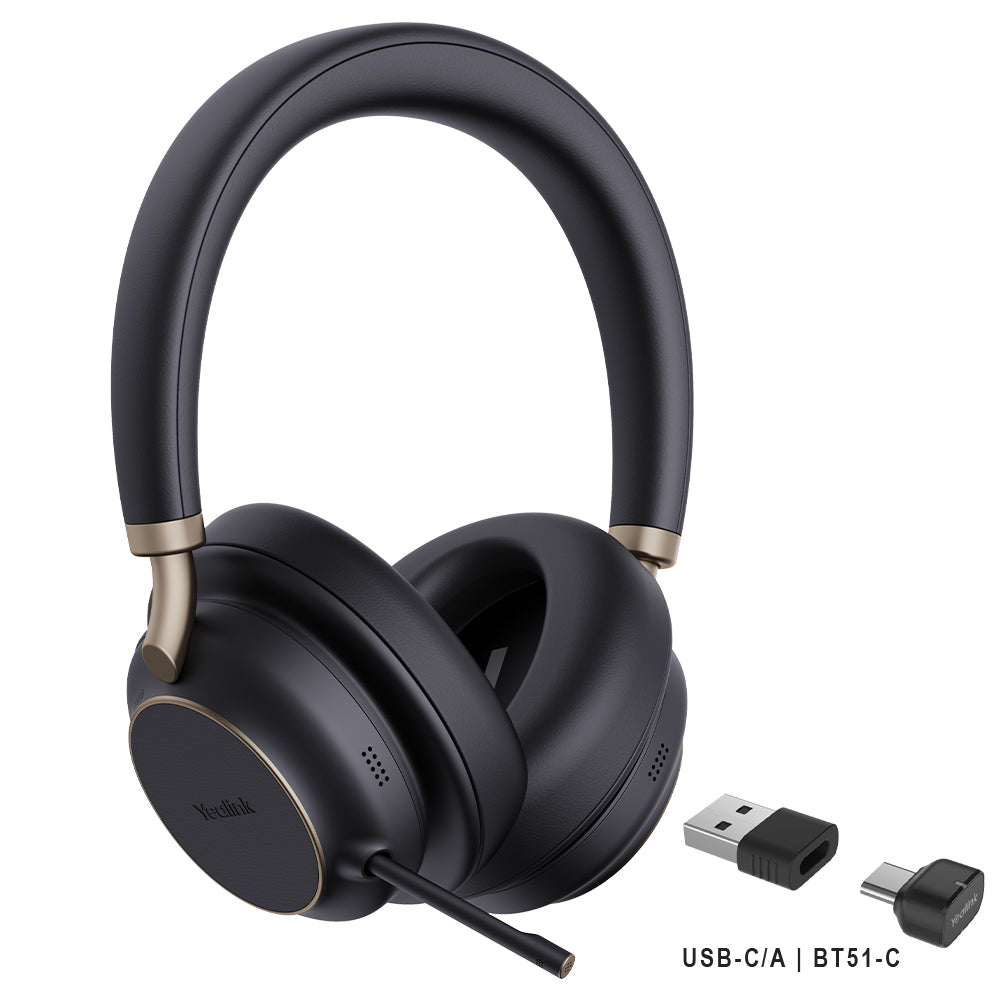 Yealink BH76 Plus UC Black USB-C/A - 1208708