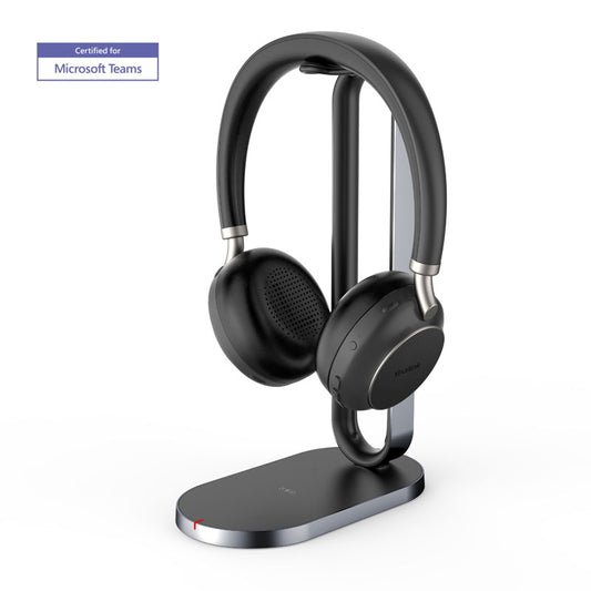 Yealink BH76 with Charging Stand Teams Black USB-C - 1208626