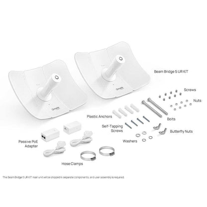 TP-Link Omada Beam Bridge 5 UR KIT Ultra-Range Wireless Bridge