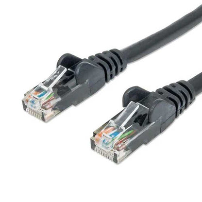 Intellinet Cat6 U/UTP Network Patch Cable, 3 m (10 ft.), Black - 342070