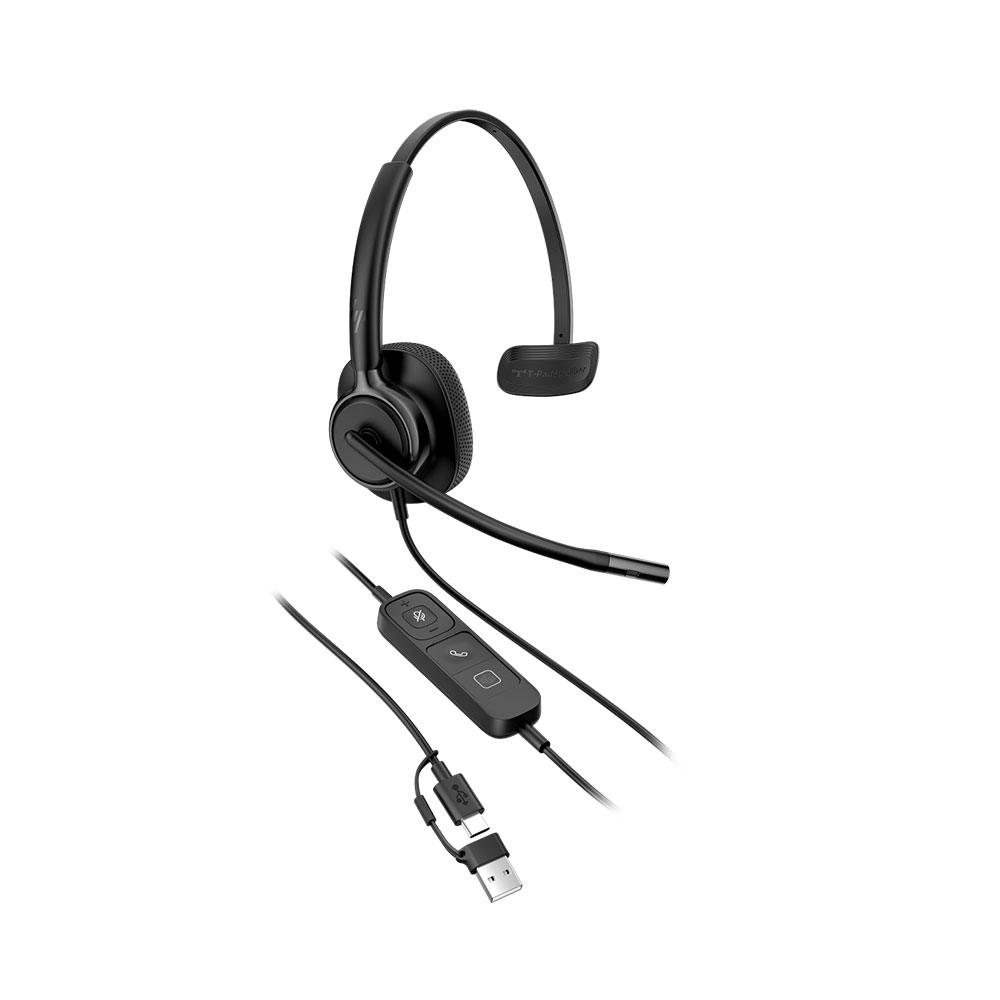 HP Poly Mission 415 Monaural USB Wired Headset (Bulk) - C01B2A6
