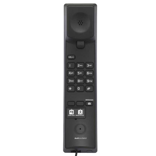 VTech Hospitality CTM-A2315 NO EMERGENCY Silver and Black - 80-H0H3-06-000 Analog Corded Phone