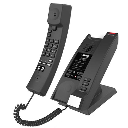 VTech Hospitality CTM-S2315 NO EMERGENCY Silver and Black - 80-H0H8-06-000 SIP Hotel Phone