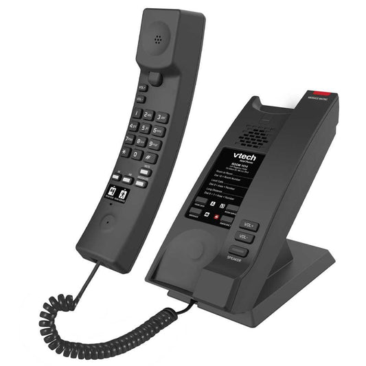 VTech Hospitality CTM-S2315W NO EMERGENCY Matte Black - 80-H0HT-15-000 SIP Hotel Phone