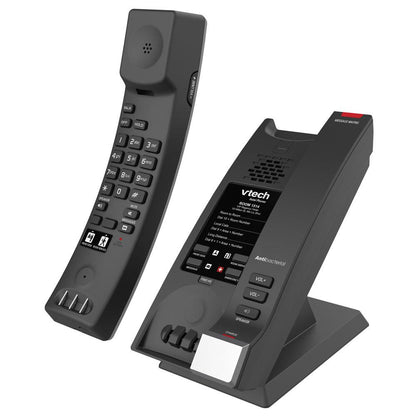 VTech Hospitality CTM-S2415 NO EMERGENCY Matte Black - 80-H0H9-15-000 SIP Hotel Phone