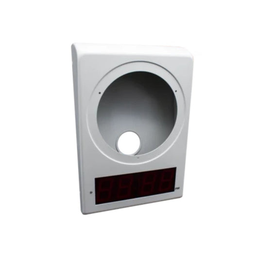 CyberData 011153 Gray White Wall Mount Clock Kit
