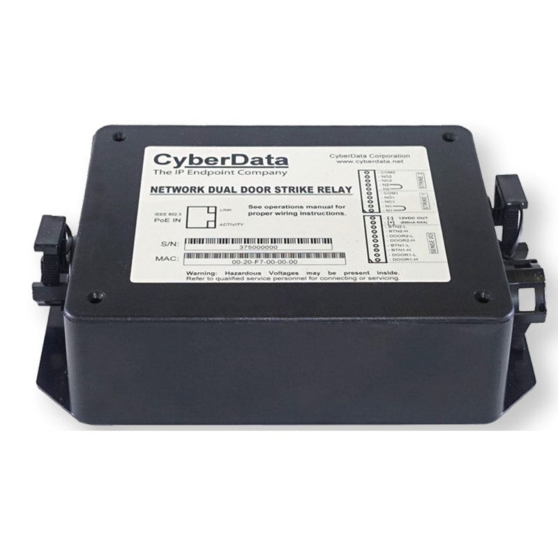 CyberData 011375 Network Dual Door Strike Relay Module