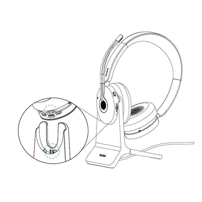 Yealink Charging Stand for BH74/WH68 Hybrid - 1308146