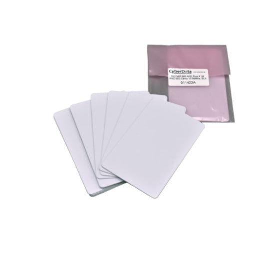 CyberData 011422 RFID Cards - Packet of 10