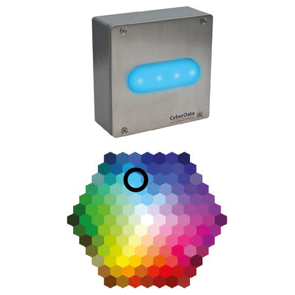 CyberData 011489 InformaCast Enabled Outdoor RGB Multi-Color Strobe