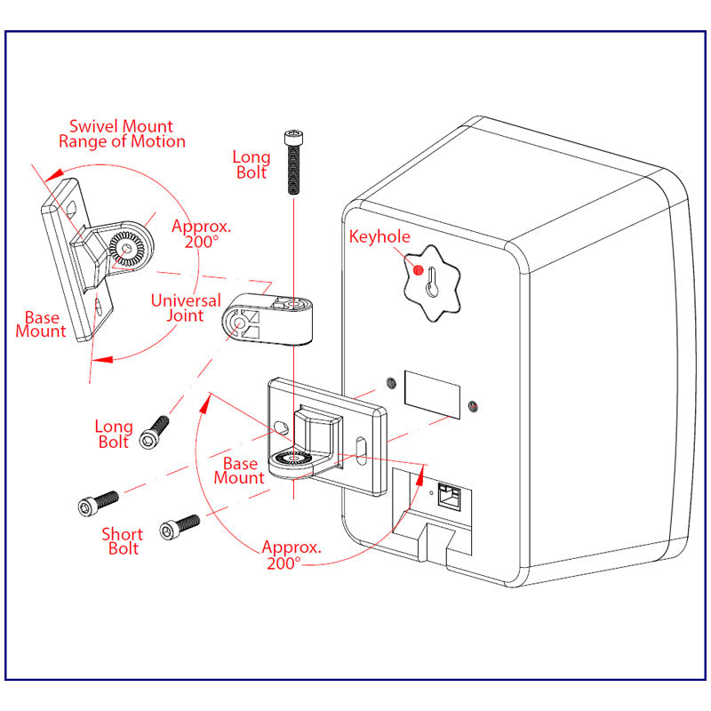 CyberData 011505 InformaCast Enabled Wall Mount Speaker