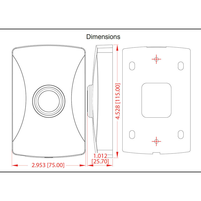 CyberData 011527 InformaCast Enabled WiFi Alert Button