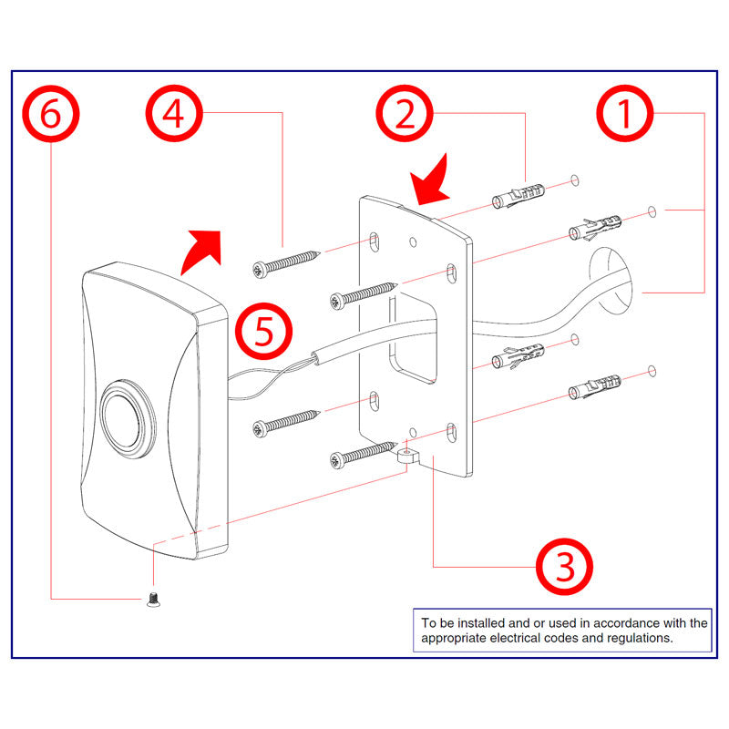 CyberData 011527 InformaCast Enabled WiFi Alert Button