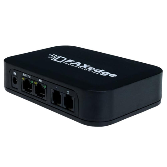FAXedge FX-02P Analog Telephone Adapter with PoE