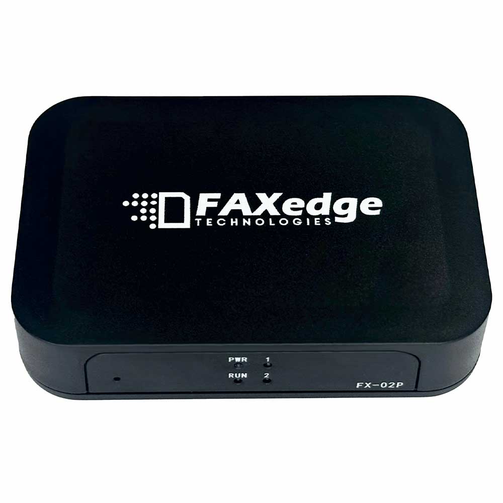 FAXedge FX-02P Analog Telephone Adapter with PoE