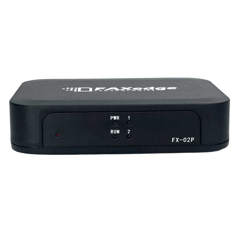 FAXedge FX-02P Analog Telephone Adapter with PoE