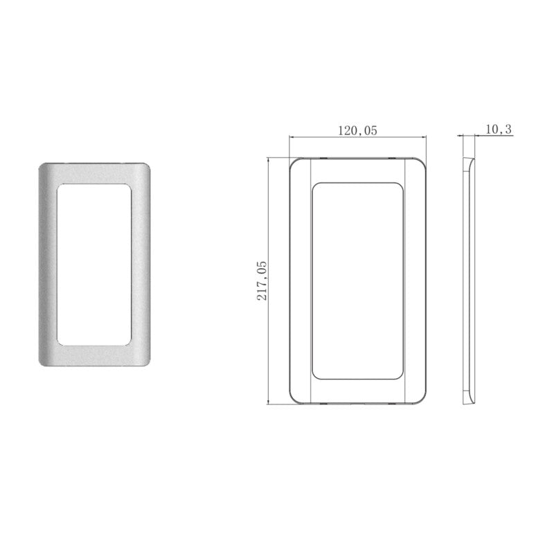 Grandstream In-Wall Mount Kit for the GDS37XX