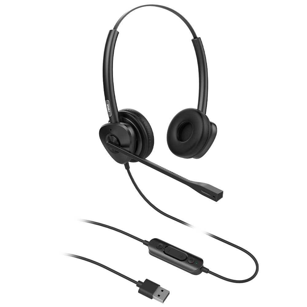 Fanvil HT302-U Dual-Ear USB Wired Headset
