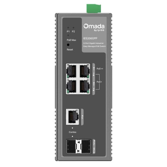 TP-Link Omada IES206GPP Gigabit Industrial Easy Managed Switch