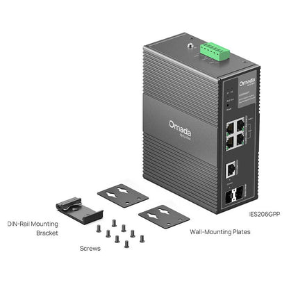 TP-Link Omada IES206GPP Gigabit Industrial Easy Managed Switch