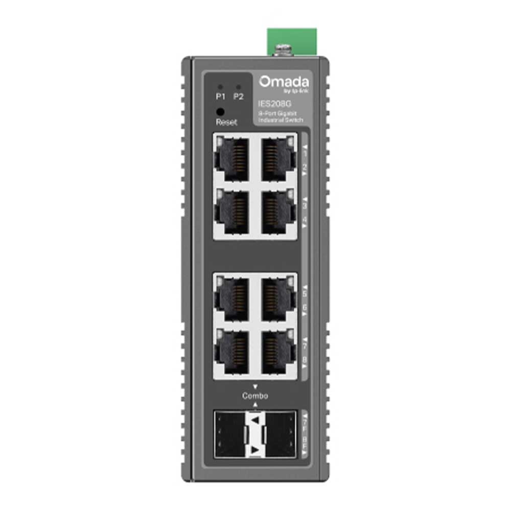 TP-Link Omada IES208G Gigabit Industrial Easy Managed Switch