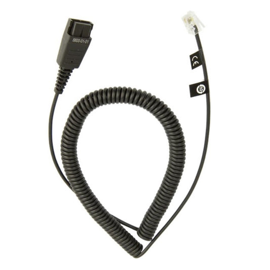 Jabra Cord - QD to Modular RJ extension coiled cord - 8800-01-01