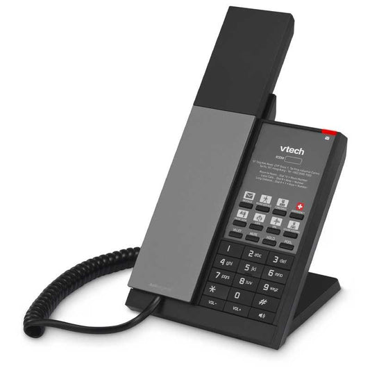 VTech Hospitality NG-A3211 Gun Metal and Black - 80-H0FA-50-000 Analog Corded Phone