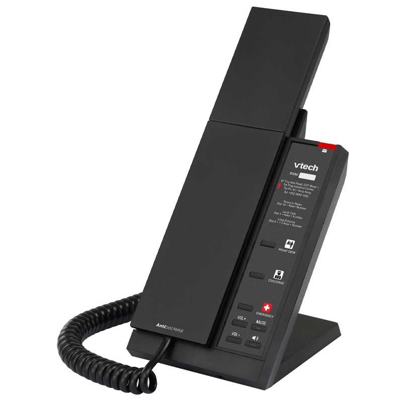 VTech Hospitality NG-A3212 Matte Black - 80-H0GL-13-000 Analog Corded Phone