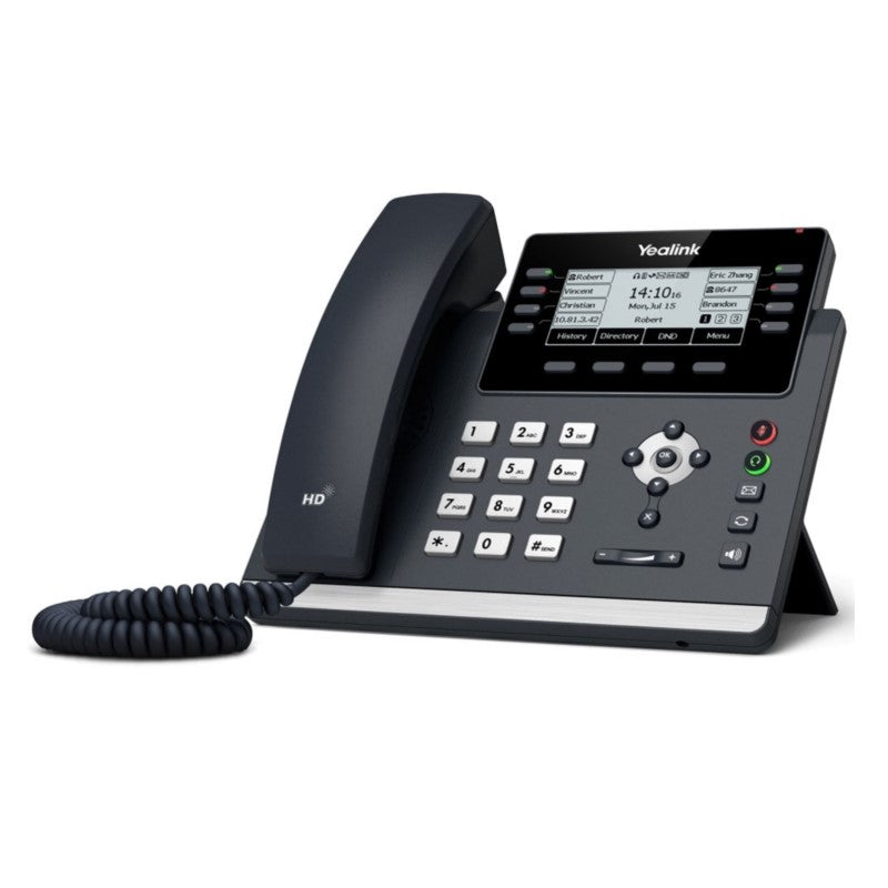 Yealink SIP-T43U IP Phone with Power Supply - 1301202