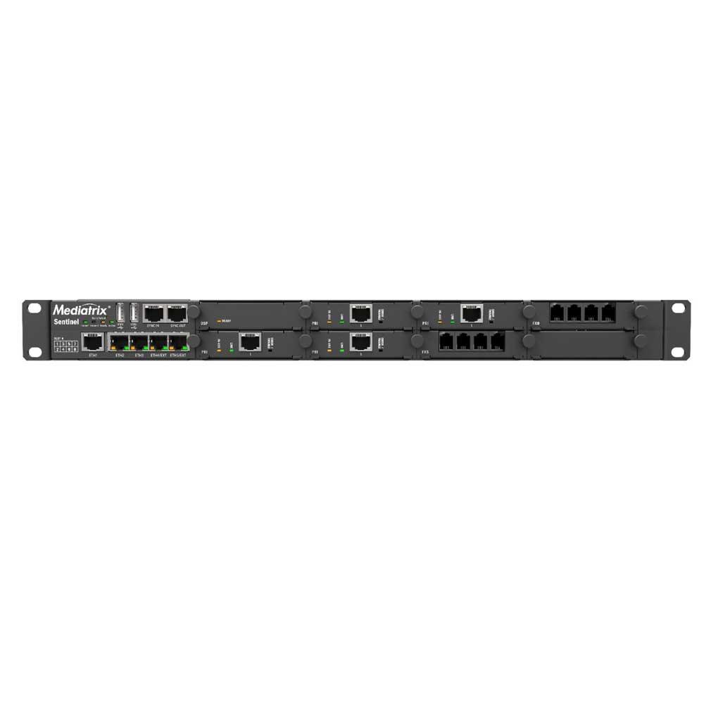 Mediatrix Sentinel 400 - Single-PSU base unit - S57GK10000MX000000000000 SBC, Virtualization server and Media Gateway