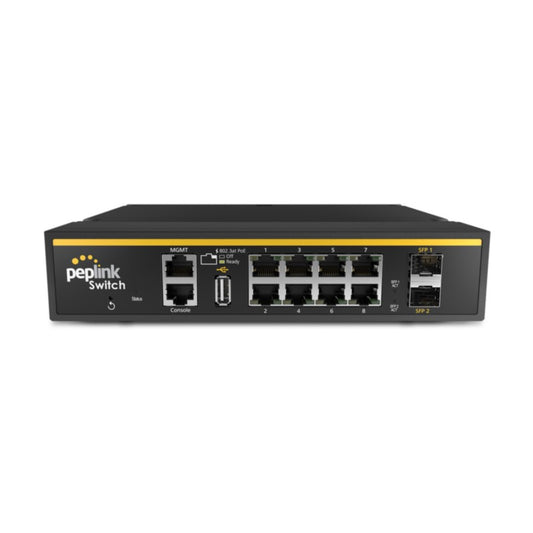 Peplink SD Switch 8-Port Rugged - PSW-8-240W-RUG