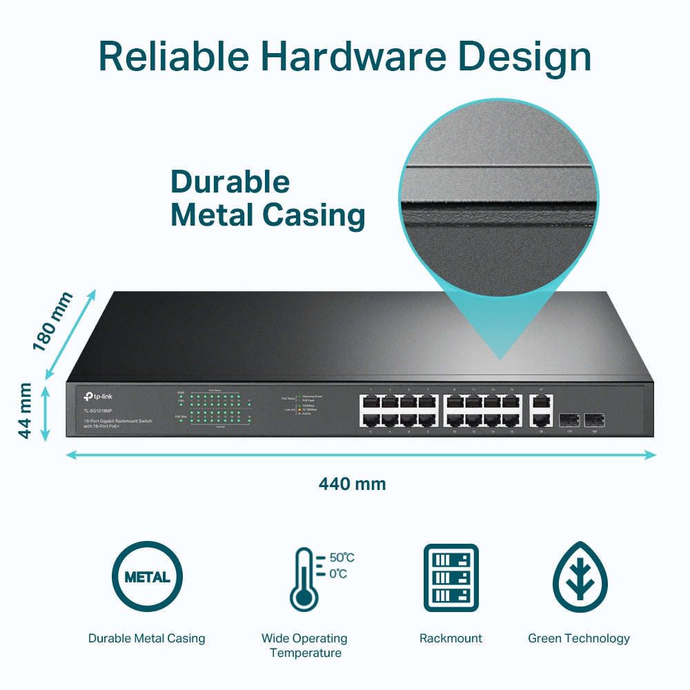 TP-Link TL-SG1218MP