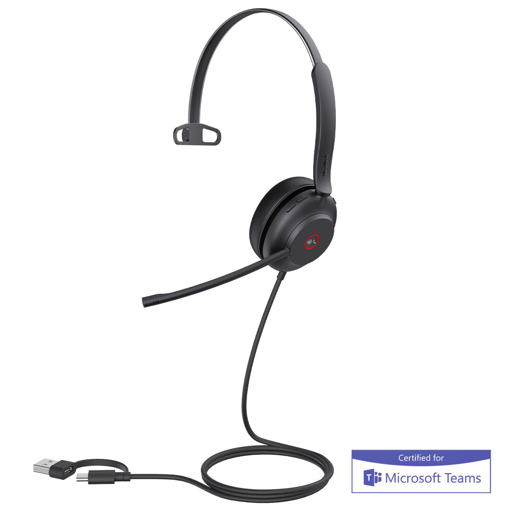 Yealink UH37 Mono Teams USB-C/A - 1308142