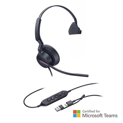 Yealink UH46 Mono Teams USB-C/A - 1308184