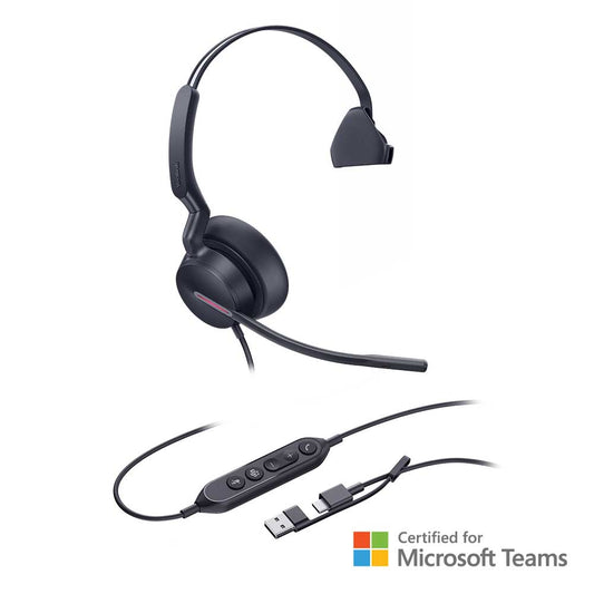 Yealink UH46 Mono Teams USB-C/A - 1308184