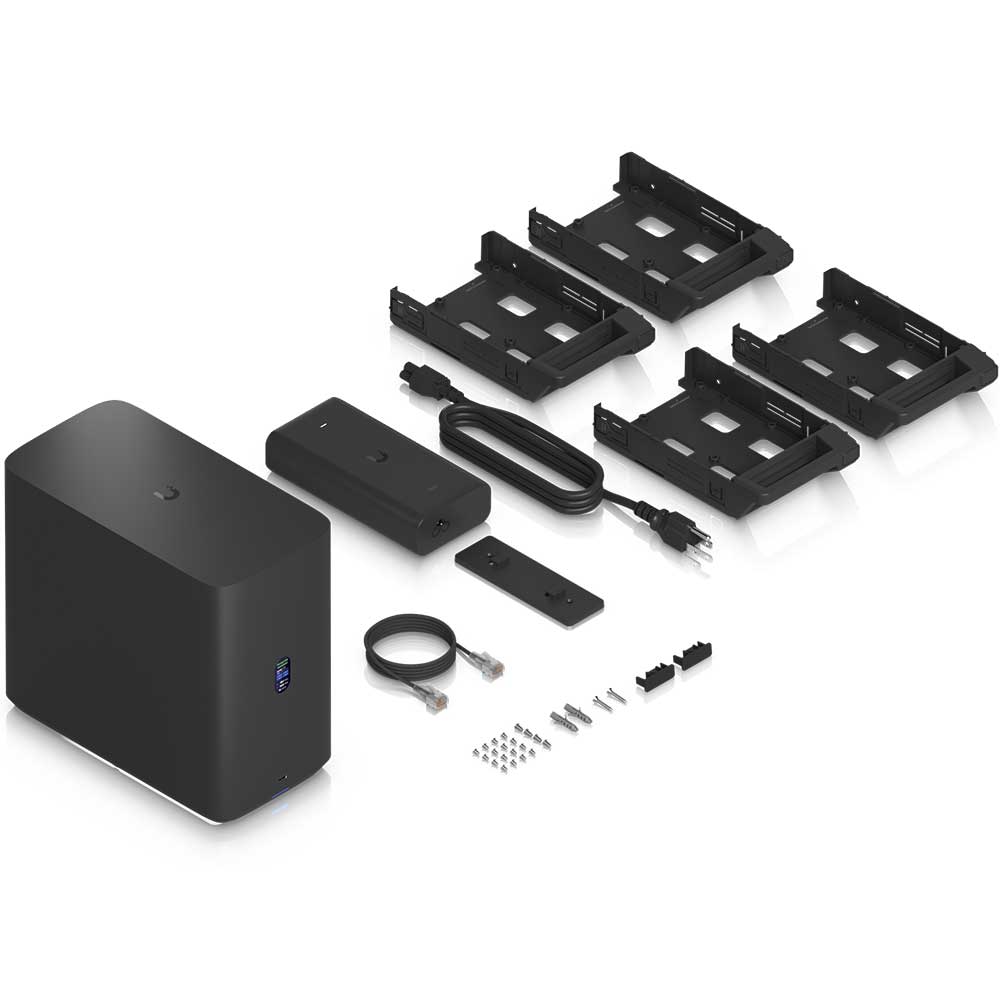 Ubiquiti UNAS 4 Black UniFi Network Attached Storage - UNAS-4-B