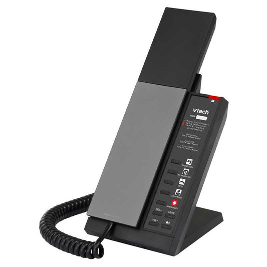 VTech Hospitality NG-A3212 Gun Metal and Black - 80-H0GL-50-000 Analog Corded Phone