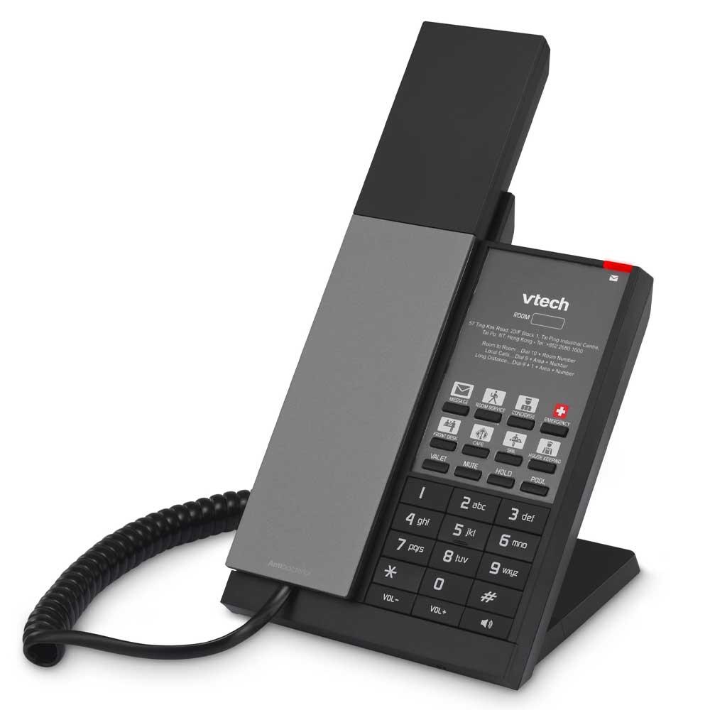 VTech Hospitality NG-S3211W Gun Metal and Black - 80-H0FE-50-000 SIP Hotel Phone