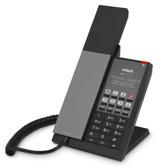 VTech Hospitality NG-S3211W Gun Metal and Black - 80-H0FE-50-000 SIP Hotel Phone