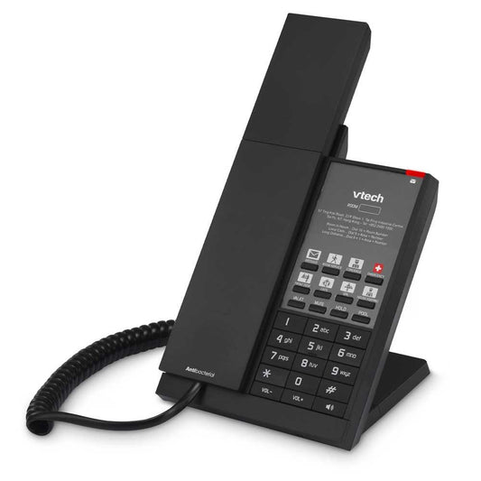 VTech Hospitality NG-S3211W Matte Black - 80-H0FE-13-000 SIP Hotel Phone